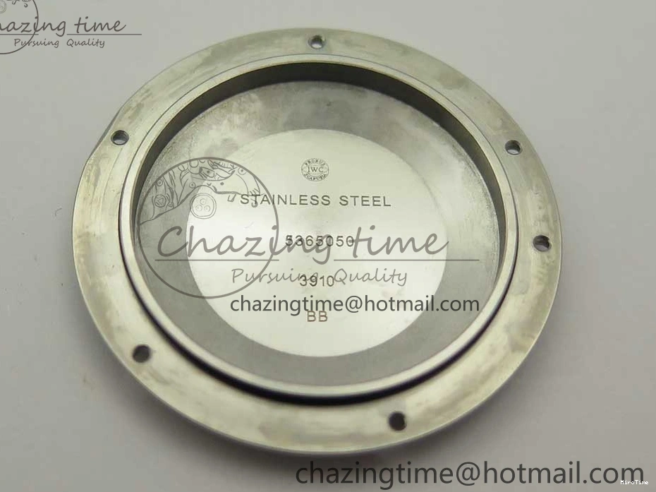 MIROTIME 0129 Snug Portofino IW391022 SS ZK 1:1 Best Edition White Dial Gold Markers On Black Leather Strap A 7130